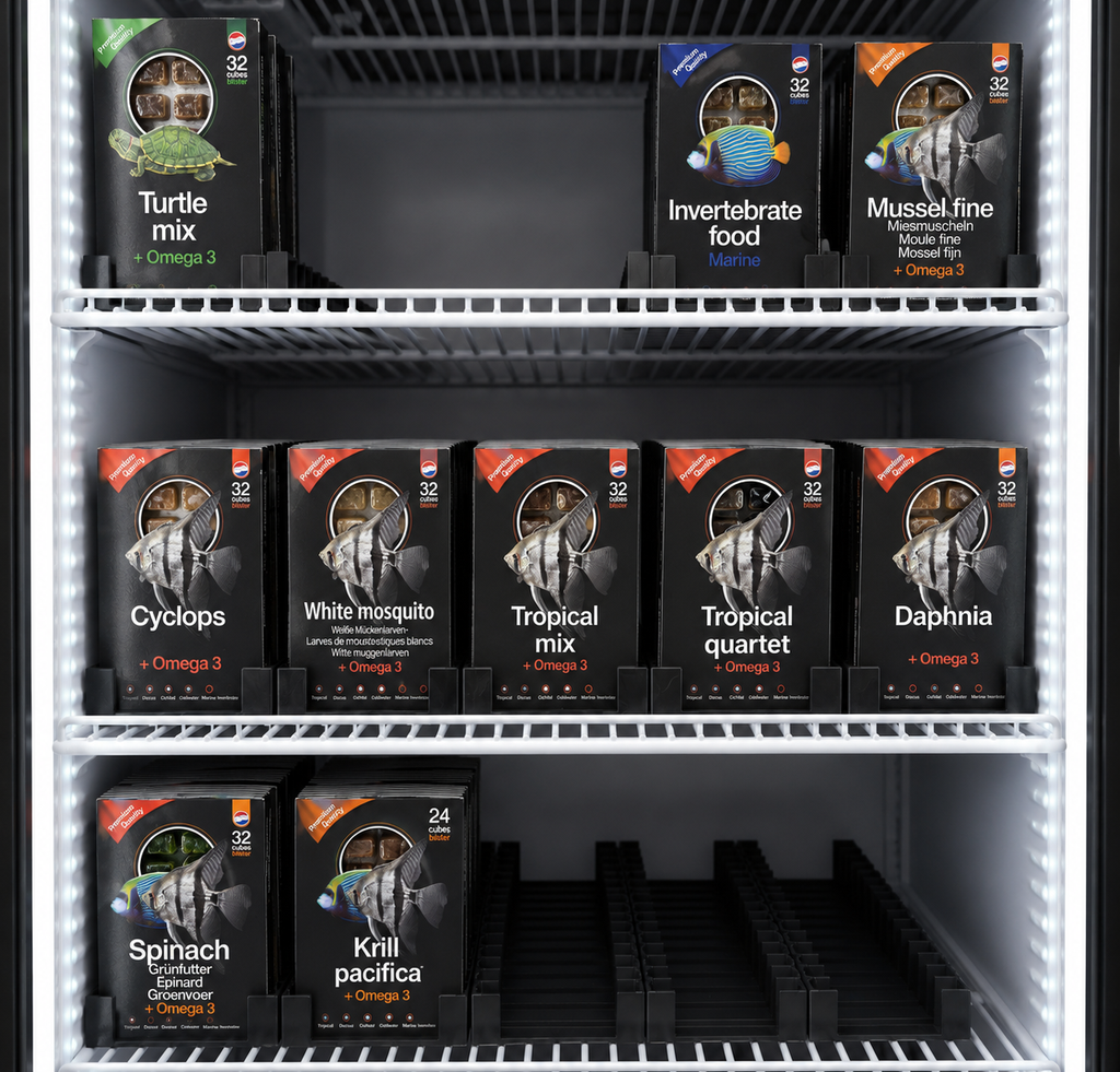 Diepvriesvoer Houder voor Aquarium – Vriezer Organizer voor 11 Blisterverpakkingen